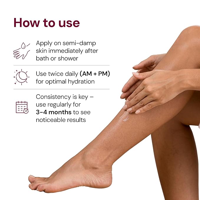 Unscented Lactic Body Lotion With 5% Lactic Acid,Improves Skin Texture & Reduce Strawberry Legs 6.76 Fl Oz