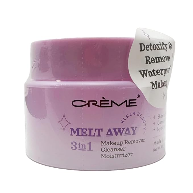 The Crème Shop Melt Away 3-In-1 Cleansing Balm - Klean Beauty Korean Skincare Cleanser