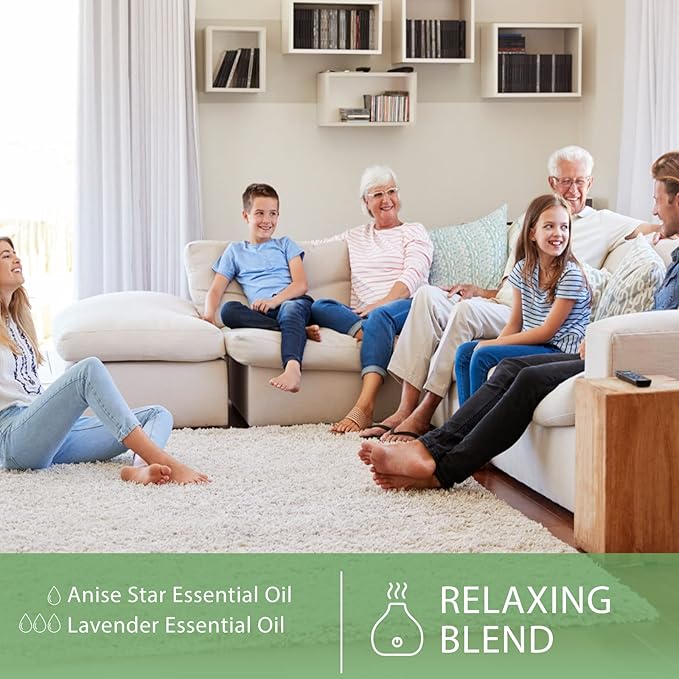 Anise Star 3.38fl.oz Essential Oil, PHATOIL Pure Aromatherapy Oils for Diffuser, Humidifier, Perfect for DIY Soap, Candle, Bath Bombs Making(100ml)