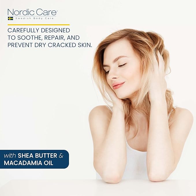 Nordic Care Skin Conditioner Lotion, 16 oz. | Shea Butter Body Lotion for Dry and Itchy Skin | Paraben & Lanolin-free | Macadamia Oil & Urea