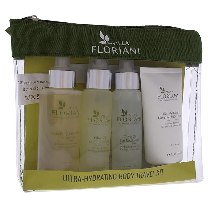 Villa Floriani Ultra-Hydrating Body Travel Kit Unisex 5 Pc