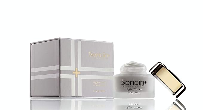 Sericin Plus Nourishing Night Cream. Recharge and Nourish your Skin at Night. SILK Inspired Skincare. For all Skin Types.