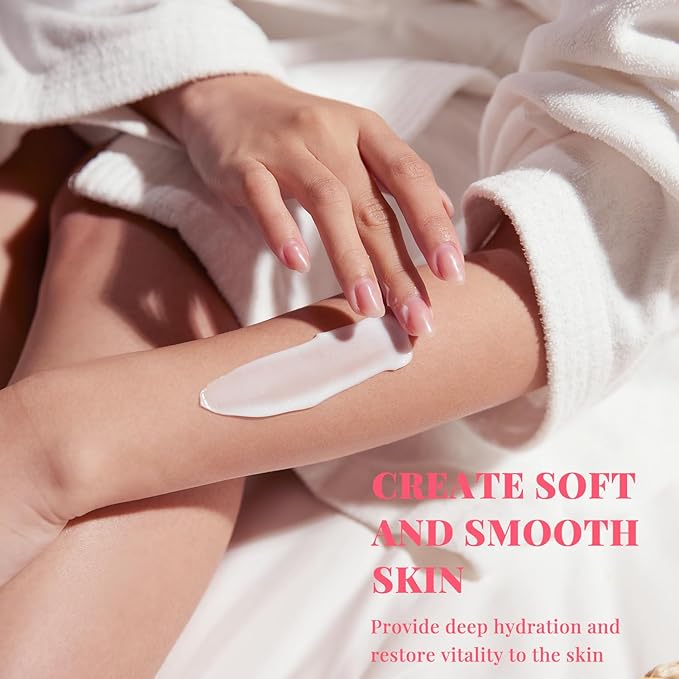 Princess Belle Strawberry Body Lotion, Travel Size Body Lotion for Women and Men Dry Skin, Deep Moisturizing and Hydrating with Natural Shea Butter, Smell Good, 100ml(3.4floz)