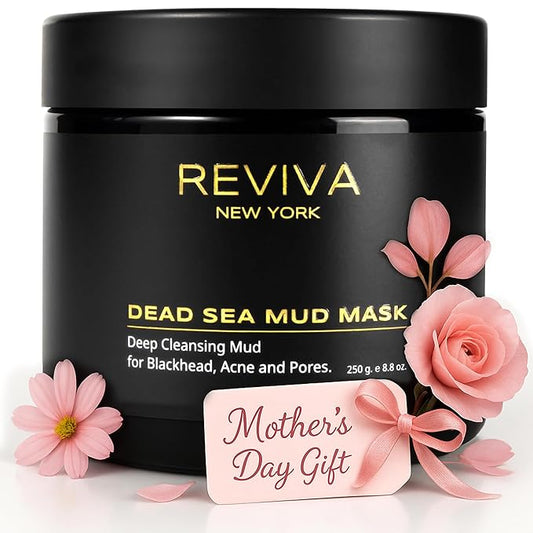 Dead Sea Mud Mask for Face and Body - Clay Mask for Blackhead Remover, Acne Treatment and Pore Minimizer - Organic Clay Mask for Men & Women - Deep Cleansing Recovery Mud Mask for Skincare