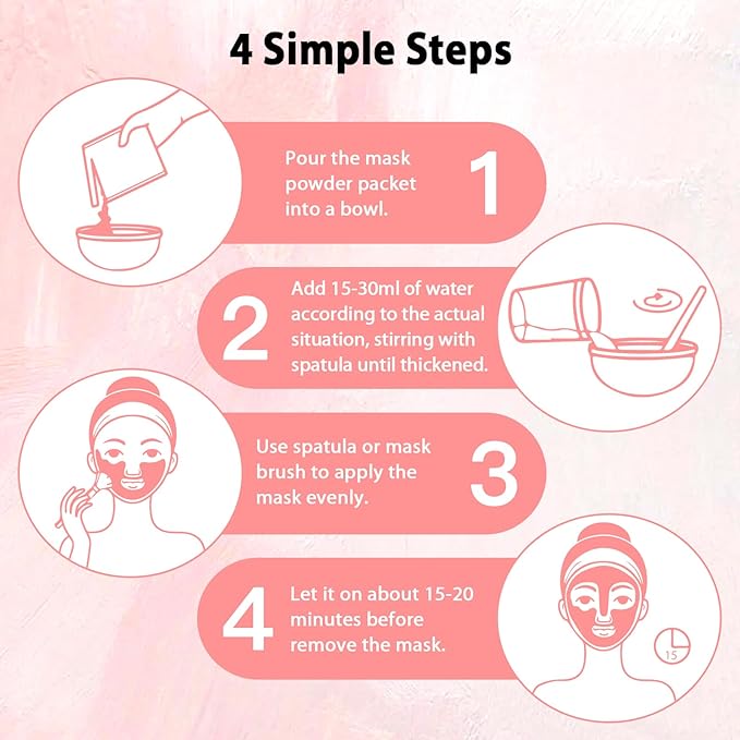 Jelly Masks Set for Facials Professional Spa,10 Pack Jelly Mask Powder with Mixing Bowl Set, Peel Off Hydrojelly Mask for Hydrating, Nourishing & Soothing, Gift for Women