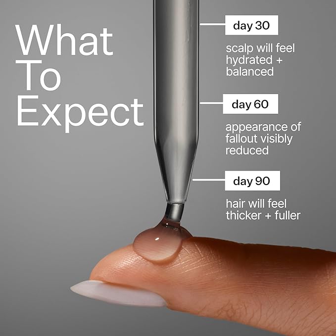 Act+Acre Cold Processed Stem Cell Scalp Serum - Promotes Thicker and Fuller-Looking Hair - Soothes and Hydrates the Scalp - Sulphate and Paraben Free - Aloe Vera for Improved Scalp Health.