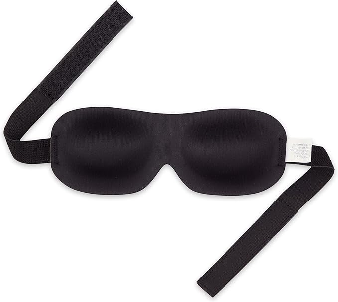 Bucky Ultralight Collection, Contoured Travel and Sleep Eye Mask, Vacay Mode, One Size