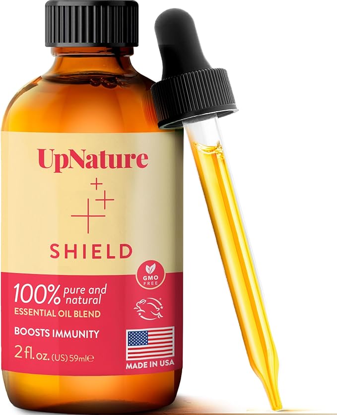 UpNature Shield Essential Oil - Huge 2oz - 100% Natural Oil for Household Cleaner Concentrate for Diffuser Aromatherapy