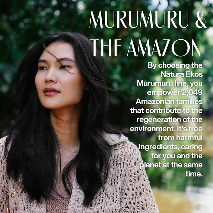 natura Ekos Murumuru Anti-Damage Night Serum - Increases Hair’s Natural Keratin Production - Replenish Nutrients & Rebuild Hair Fiber - Vegan Hair Care - Brazilian Beauty Secrets - Hair Care 30ml