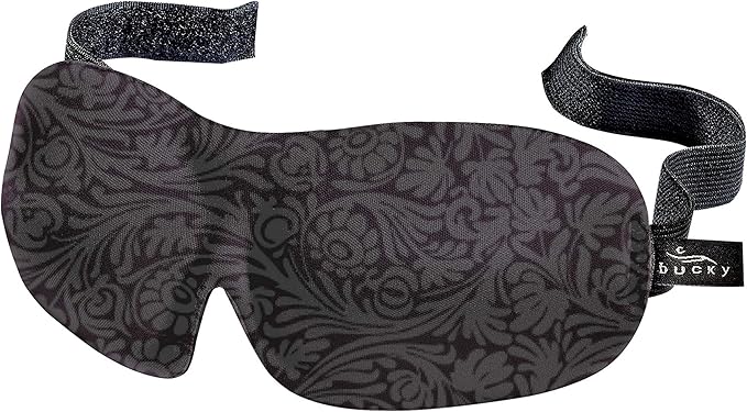 Bucky 40 Blinks No Pressure Printed Eye Mask for Travel & Sleep, Foil, One Size