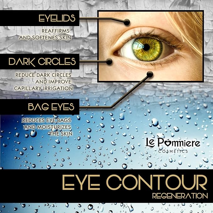 under eye cream 1.1 fl oz. Anti bags, dark circles and puffiness. Anti age, crow's feet. Vitamin E. eye contour anti wrinkle. Moisturizer for face and skin