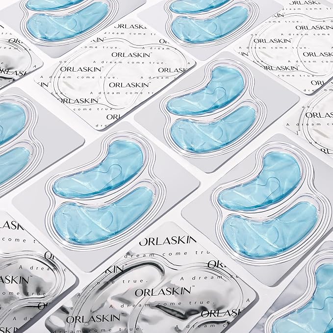 Under Eye Patches,30 Pairs Eye Mask Skin care for Dark Circles, Puffy Eyes, Undereye Bags,Wrinkles,Hyaluronic Acid Eye Treatment Skin Care for Men & Women Gift (Hyaluronic Acid)