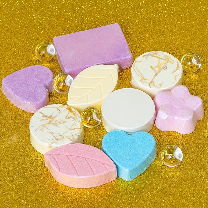 Mother's Day Gifts Spa Bomb Gift, Luxury Home Spa Bath Bomb Kit, 16pcs Bath Bomb for Kids Girls, Homemade Bathbombs with Essential Oil, Bath Spa Christmas Valentines Birthday Mothers Day Gifts for Mom