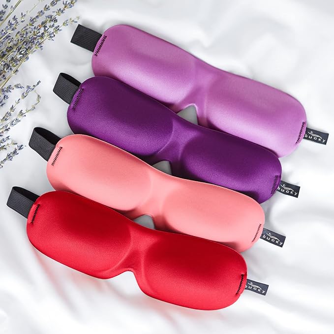 Bucky 40 Blinks No Pressure Eye Mask for Travel & Sleep