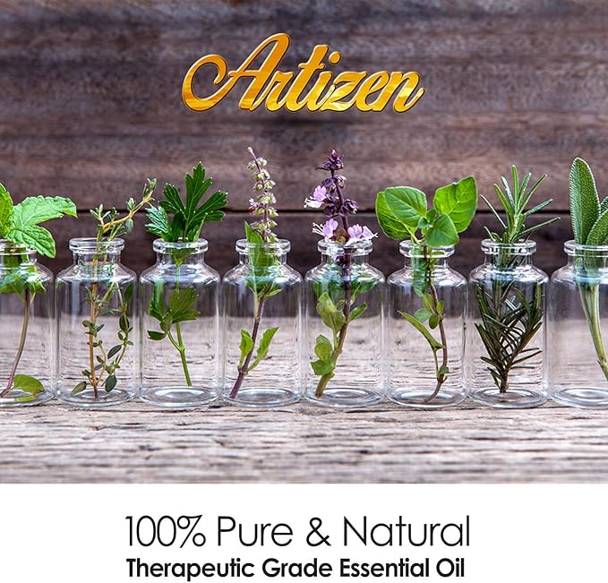 Artizen - Melissa Essential Oil 2 oz Pure Melissa Oil for Skin, DIY, Aromatherap - 60 ml