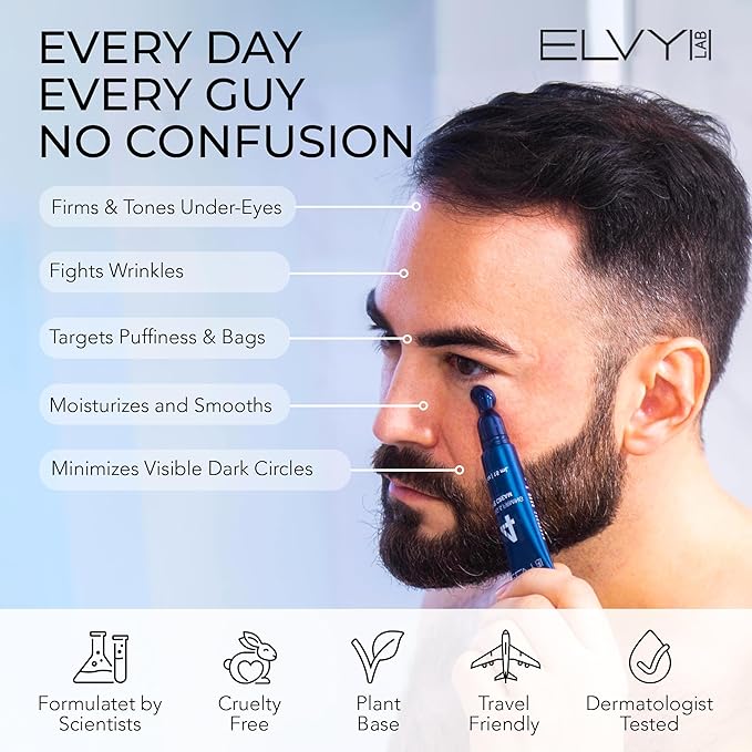 Eye Cream for Men and Women | Hydrating Under Eye brightener for Dark Circles, Puffiness & Wrinkles | Caffeine Eye Cream For Dark Circles 0.5 Fl Oz (15 mL)