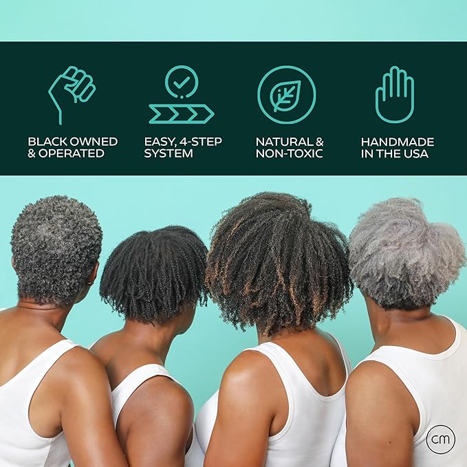 CurlMix Hair Growth Serum for Curly Hair - Add Shine and Moisture - Grapeseed Oil Enhances Hair Growth - Fragrance Free