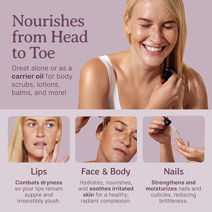 Bella Terra Oils - Black Raspberry Seed Oil 4 oz - Revel in Antioxidant-Rich Essence, Packed with Omega-6 & Omega-9, The Pinnacle of Skin Nutrient Oils