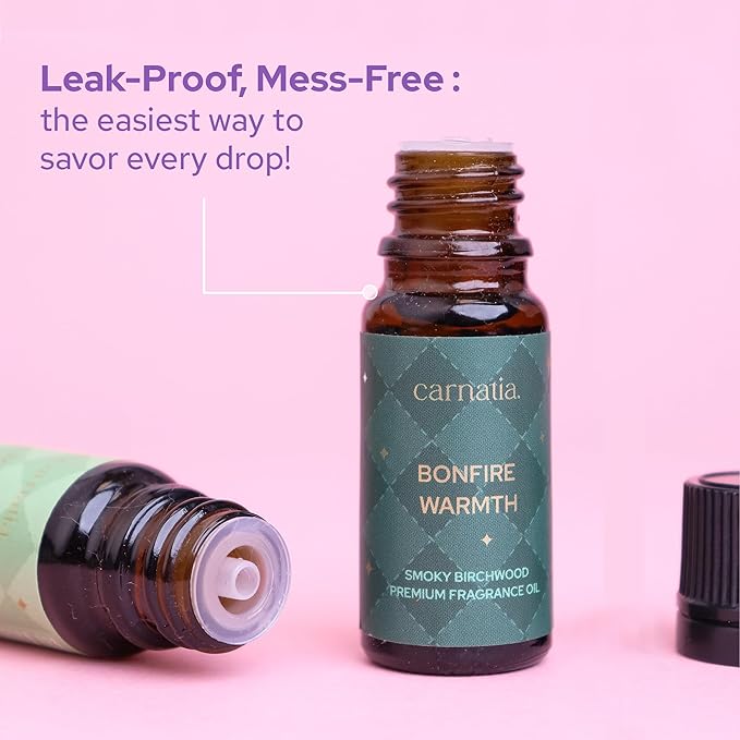 Carnatia Tis The Season Holiday Aroma Oil Set – 6 Cozy & Uplifting Scents for Diffusers, Relaxation & a Warm, Inviting Atmosphere | Festive Essential Oils for Home & Gifting!