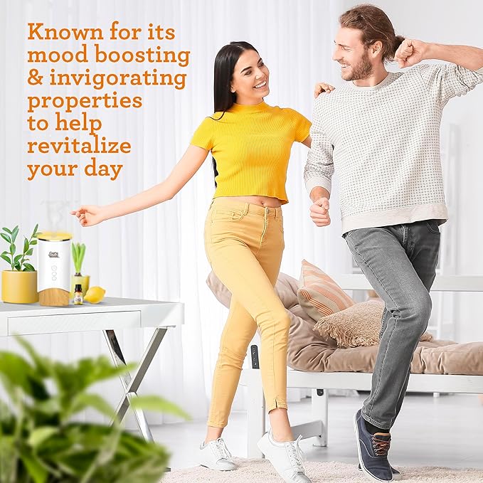 GuruNanda Lemon Essential Oil - 100% Pure, Natural, Undiluted Aromatherapy Oil for Diffusers, Massage & DIY Recipes - Fresh Citrus Scent (2x0.5 Fl Oz)