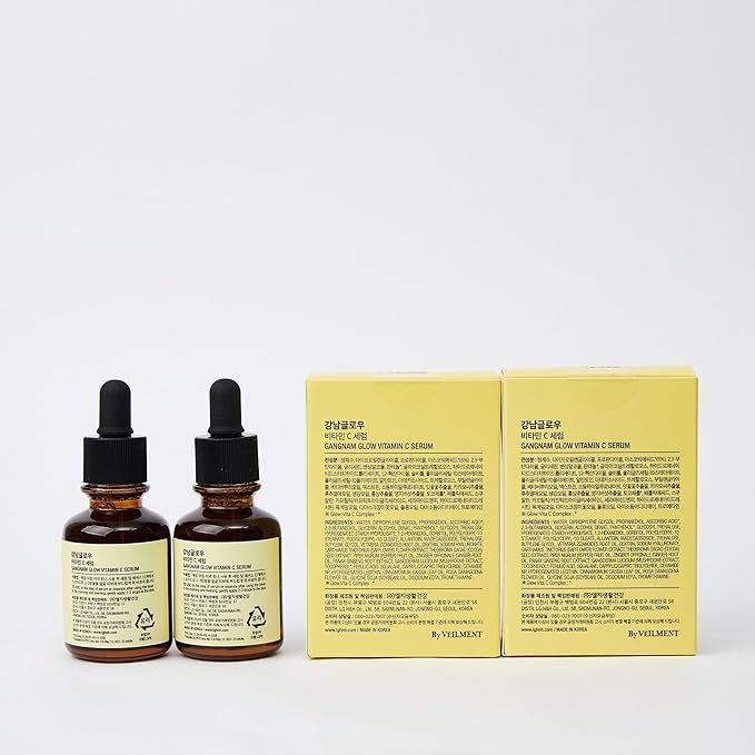 125 Hours Antioxidant Serum with Pure Vitamin C & Ferulic Acid | Korean Glass Skin Products | Vitamin C Face Serum | Korean Skin Care | Serum Vitamina c - 1.01fl oz (30ml)
