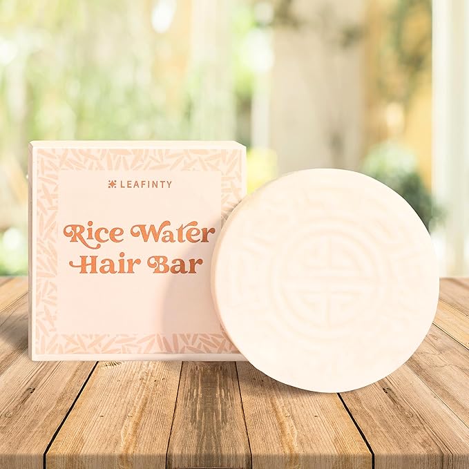 Bath Set for Women Christmas Beauty Spa Relaxation Kit: Includes Rice Shampoo Bar, Body Wash Bar, Soap Bar Holder, Wide-Tooth Hair Comb, and Microfiber Hair Towel β Perfect Bath Xmas Gifts for Women