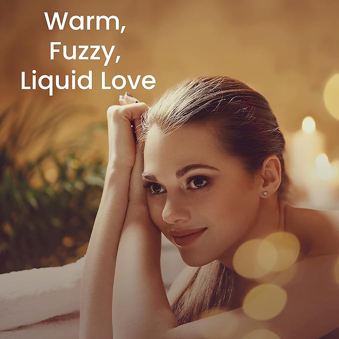 Dude's Love - Organic - Flavored Warming Body Massage Oil - Chocolate | No Stain - Non-Sticky | Nourish & Moisturize Skin | Aromatherapy Vegan Oil - 3.38 Fl Oz