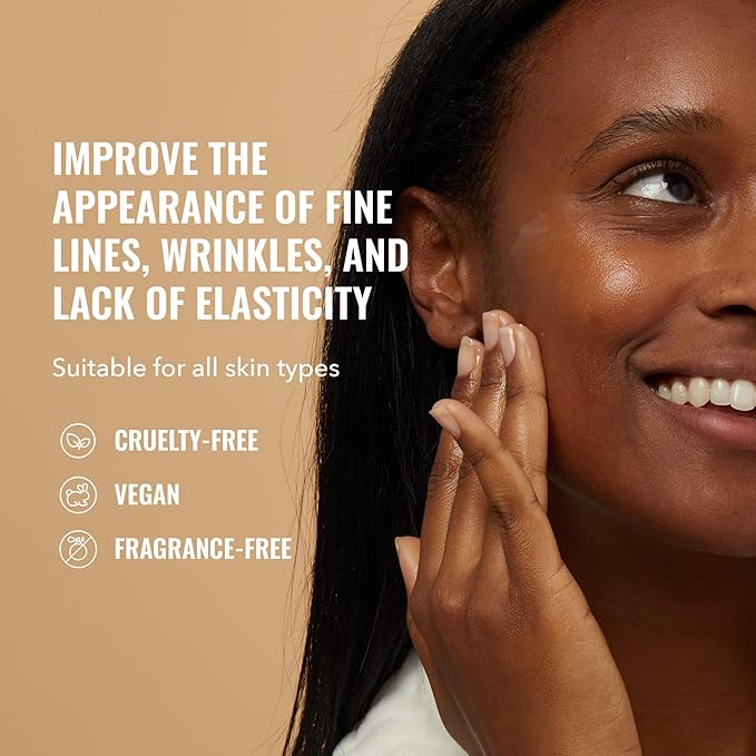 Good Molecules Gentle Retinol Cream - Retinol Night Cream for Collagen Production, Skin Tightening Recipe with Bakuchiol, Anti-Aging Skin Care For Face