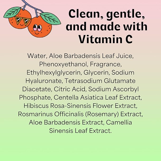 InstaNatural BESTIES Gentle Teen Spray Face Toner | with Vitamin C, Hyaluronic Acid, Niacinamide | for Hydration, Smoothness, Even Skintone | Simple Skincare for Healthy Skin (for All Skin Types)