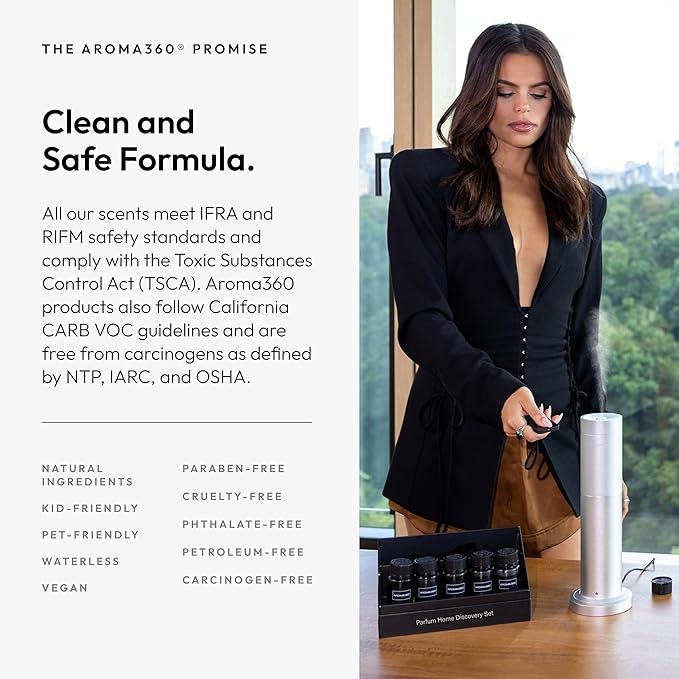 Aroma360 The Sweetest Taboo Pro Pod 50ML - Luxury Aromatherapy Scent Diffuser Oil - Hints of Lemon Crème, Pomegranates, & Raspberries - for Essential Oil Diffusers - for Home & Office