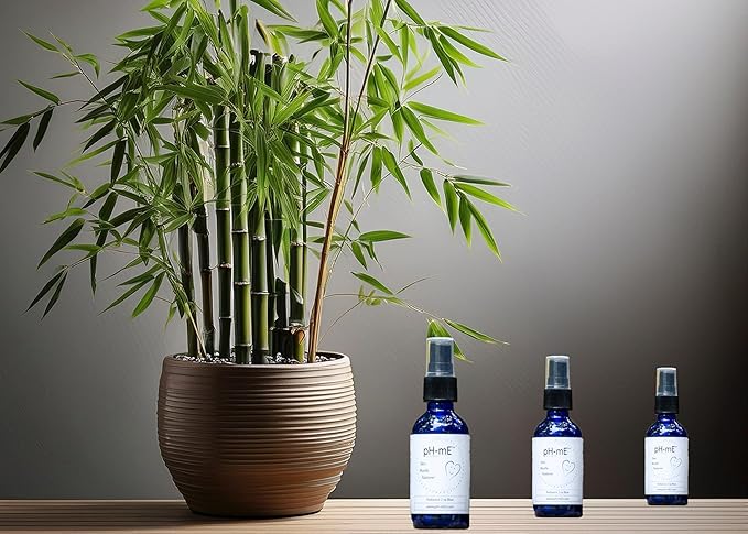 Natural Organic Skin Restoring Mist Balances Low pH 4..5 Facial Mist Gently Heal Replenish Rejuvenate with Organic Oils Peptides minerals smooth skin Less Inflammation Blue, 2oz Normal skin.