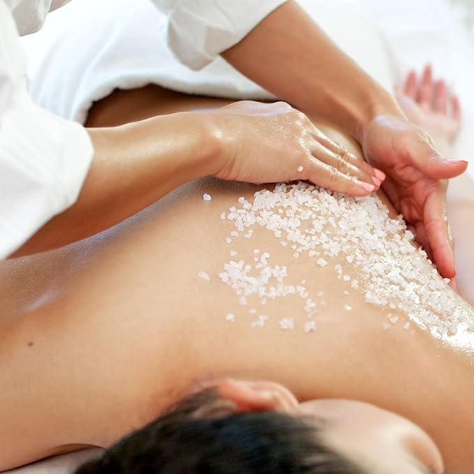 Minera Dead Sea Salt, 100% Pure & Natural, 10 lbs. Fine Grain (0-1.7 mm) Bulk Bag, Easily Dissolving Dead Sea Salts for Soaking & Bathing, Skin Nourishing Fine Sea Salt, Unscented