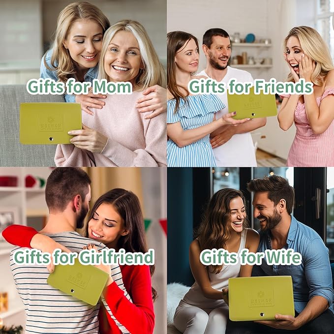 3PC Gua Sha Tools Set - Natural Nephrite Jade Facial & Body Stones, Hypoallergenic Skin Care Kit with Adjustable Cord & A Thoughful Acessory Pouch