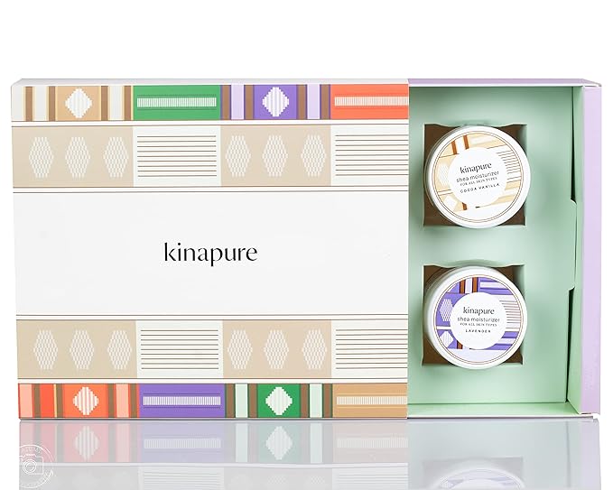 Kinapure Whipped Shea Butter, Gift Box, Contains 4 of 2 Ounces