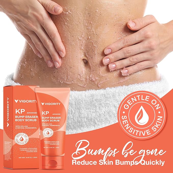 VIGORITY Women’s Balance & Glow Duo – KP Body Scrub + Estrogen Cream