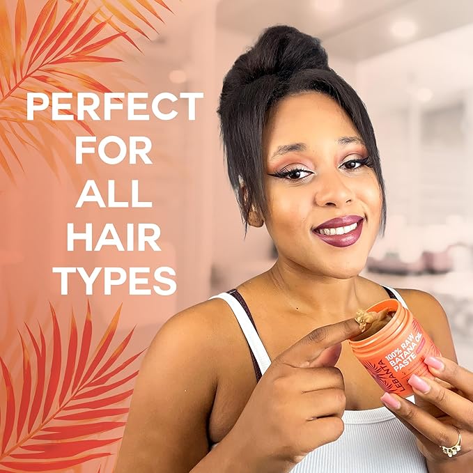 Raw Batana Oil for Hair Growth - 100% Pure, Organic 4oz Batana from Honduras for Thick and Strong Natural Hair - Dr. Sebi Unrefined Cold Pressed Cosmetic Scalp Mask for Men & Women (1 Pack)