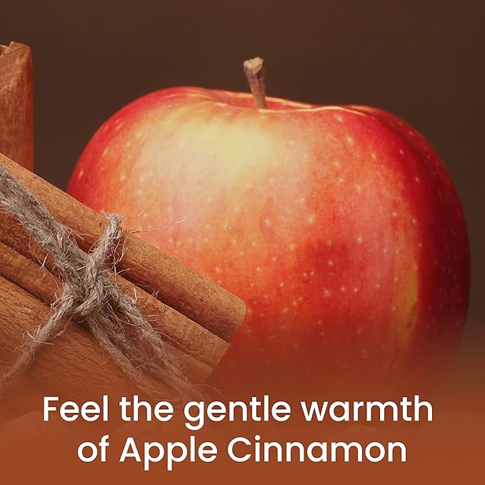 Dude's Love - Organic - Flavored Warming Body Massage Oil - Apple Cinnamon | No Stain - Non-Sticky | Nourish & Moisturize Skin | Aromatherapy Vegan Oil - 3.38 Fl Oz