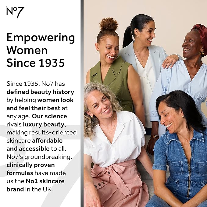 No7 Lift & Luminate Triple Action Eye Cream - Anti-Aging Under Eye Cream for Dark Circles, Puffiness & Wrinkles - Formulated with Vitamin C to Brighten and Refresh Tired Eyes (0.5 Fl Oz)