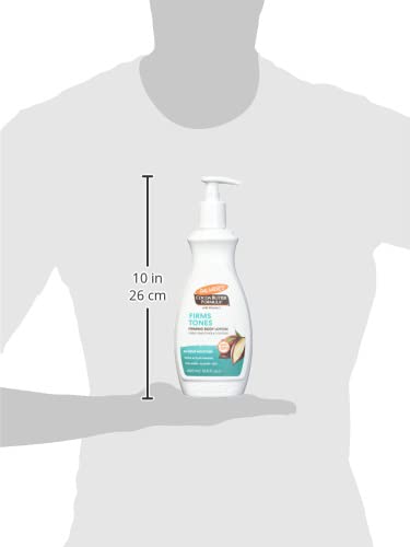 Palmer's Cocoa Butter Formula Skin Firming Body Lotion, Toning & Tightening Cream with Q10, Collagen & Elastin, Pump Bottle, 13.5 Oz. (Pack of 2)