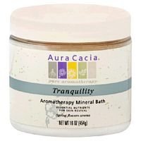 Aura Cacia Tranquility Aromatherapy Mineral Bath, 16 Ounce - 3 per case.3