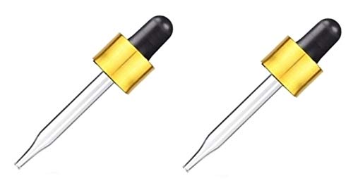 Deve Herbes Pure Spike Lavender Essential Oil (Lavandula latifolia) with Glass Dropper Steam Distilled (Pack of Two) 100ml X 2 (6.76 oz)