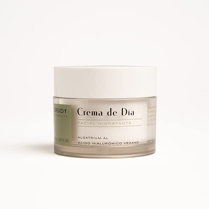 COSMETICS - Moisturising Face Cream with Hyaluronic Acid and DHA. Anti-Wrinkle Day Cream, Combats Skin Blemishes and Ageing. Natural, Vegan and Cruelty Free Cosmetics. 50 ml