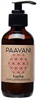 PAAVANI Ayurveda Kapha Body Oil - Made in USA - Ayurvedic Skin Care - Massage Oil - 100% Organic, 8 oz