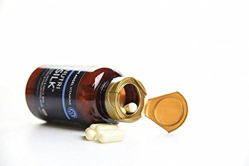 Mt. Angel Vitamins: NutriSilk Capsules. Promotes Healthy Hair & Skin, Boost Collagen, B Vitamins, 60 Capsules