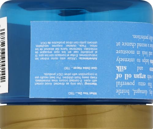 OGX Extra Strength Hydrate Repair + Argan Oil of Morocco Hair Mask Deep Moisturizing Conditioning Treatment, Citrus, 6 Ounce