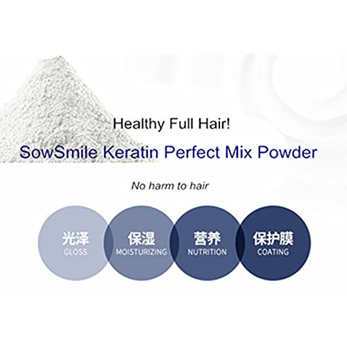 Keratin Collagen Silk Hair Scalp Care Lengthen Vitamins Serum Treatment Perfect Mix Powder BCCA