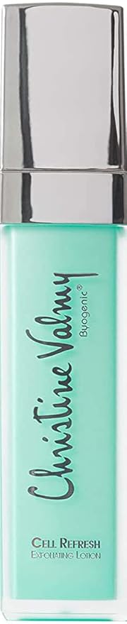 Christine Valmy Cell Refresh Hydrating Nourishing AHA Exfoliation Lotion, 1.69 Ounce