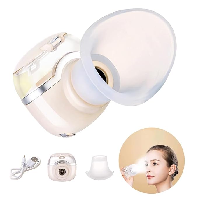 Heated Eye Sprayer for Dry Eyes Relief Mist Steamer Portable Warm Compress Eyes Mister for Eyelid,Eye Skin SPA Eye Steam Relief Dry Eyes and Stye Mini Eye Drops Tool