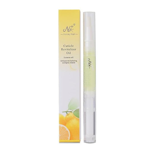 Natural Nail Growth Oil,Nail Growth Oil Pen,Cuticle Oil, Natural Growth Serum For Nails Moisturize -For Growth And Strength, Nail Strengthener For Damaged Nails (Lemon oil, 0.18 / Fl Oz)