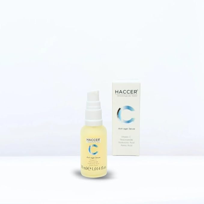 Anti-Age Serum – Wrinkle Reduction, Skin Firming & Hydration Elasticity Boost with Hyaluronic Acid,Vitamin C & Peptides – Paraben-Free Tested Anti-Wrinkle Serum Youthful Skin 50ml